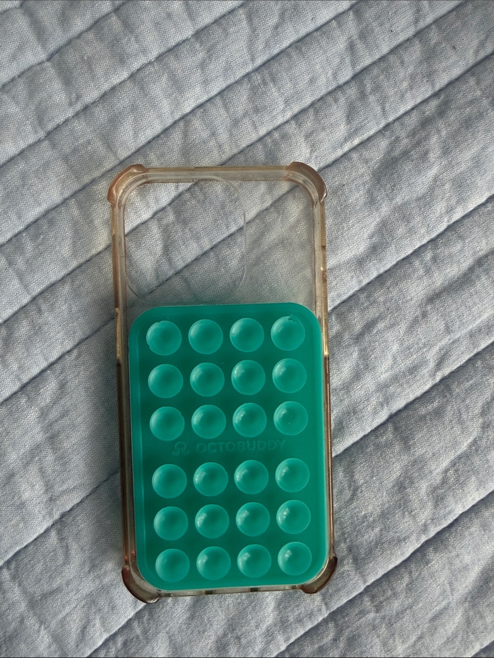 iPhone 13 Pro Max Teal octobuddy Grip Phone Case Insert - Teal